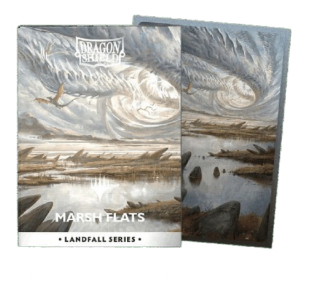 buste-protettive-da-gioco: Dragon Shield 100 Sleeves Matte Dual Landfall Series: Marsh Flats