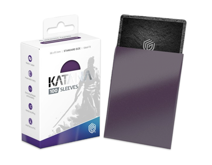 buste-protettive-da-gioco: Ultimate Guard 100 Sleeves Katana Iris Bloom