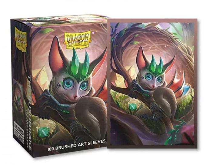 buste-protettive-da-gioco: Dragon Shield 100 Bustine Brushed Art The Bushdrake