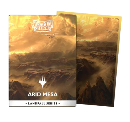 buste-protettive-da-gioco: Dragon Shield 100 Sleeves Matte Dual Landfall Series: Arid Mesa