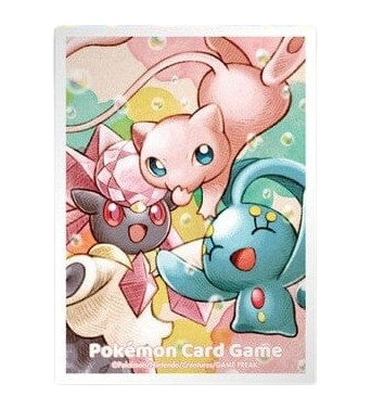 buste-protettive-di-pokmon: Pokémon Center Bustine Protettive Mew & Manaphy & Diancie