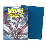 Dragon Shield 100 Bustine Ruvide Dual Cobalt & Silver