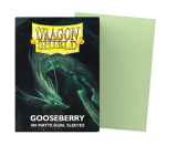 Dragon Shield 100 Bustine Ruvide Dual Gooseberry