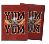 Dragon Shield 100 Bustine Brushed Art Gremlins Stripe