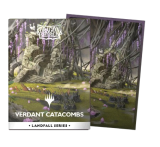 Dragon Shield 100 Bustine Ruvide Dual Landfall Series: Verdant Catacombs