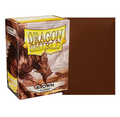 Dragon Shield - 100 Bustine - Marrone
