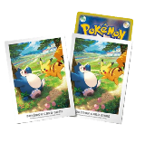 Pokémon Center Bustine Protettive Pikachu & Snorlax