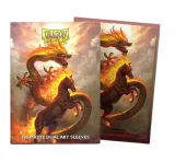 Dragon Shield 100 Bustine Art Dual Ruvide Fire Horse 2026