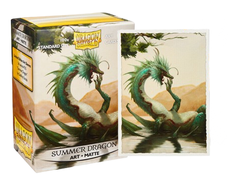 buste-protettive-da-gioco: Dragon Shield - 100 Sleeves - Art Matte - Summer Dragon