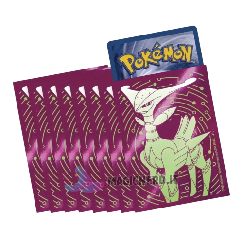 buste-protettive-di-pokmon: Pokémon Bustine Protettive Cronoforze: Fogliaferrea