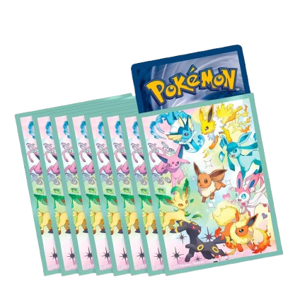 buste-protettive-di-pokmon: Pokémon Bustine Protettive Eevelutions Evoluzioni Prismatiche Super-Premium Collection