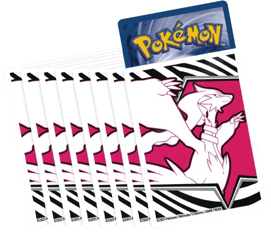 buste-protettive-di-pokmon: Pokémon Bustine Protettive Fuoco Bianco: Reshiram