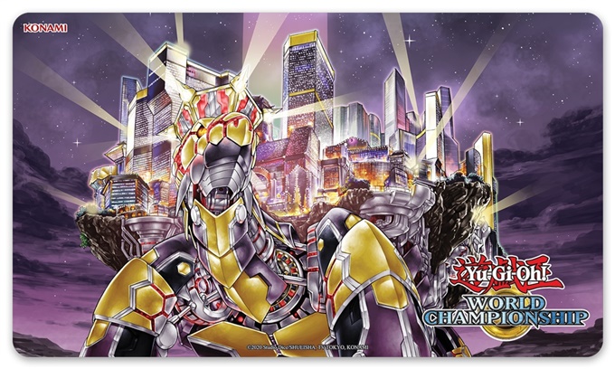 playmat-yugioh: Tappetino Yu-Gi-Oh! - Grandopolis, L'eterna Città Dorata - 2013 WCS