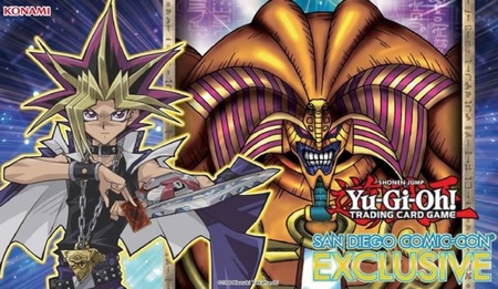 playmat-yugioh: Tappetino Yu-Gi-Oh! SDCC Comic San Diego 2015 Yugi & Exodia