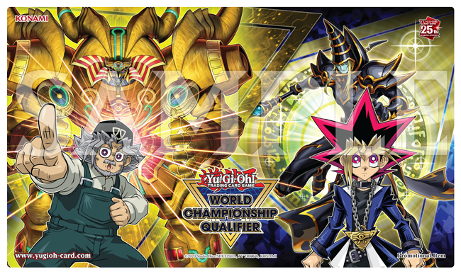 playmat-yugioh: Playmat Yu-Gi-Oh! 2024 WCQ Solomon & Yugi