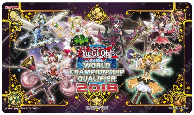 playmat-yugioh: Tappetino - Yu-Gi-Oh! - 2018 WCQ - Trickstar