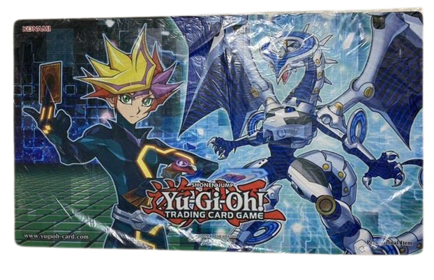 playmat-yugioh: Tappetino - Yu-Gi-Oh! - Win-A-Mat 2018 - Playmaker & Firewall Dragon