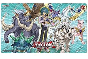 playmat-yugioh: Tappetino - Yu-Gi-Oh! - Win-A-Mat 2023 - Jesse & Crystal Beasts