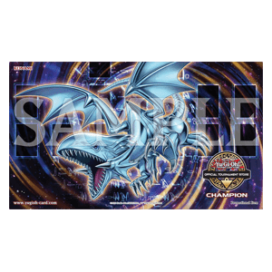 playmat-yugioh: Tappetino Yu-Gi-Oh! OTS 2024 Champion Heart of the Blue-Eyes