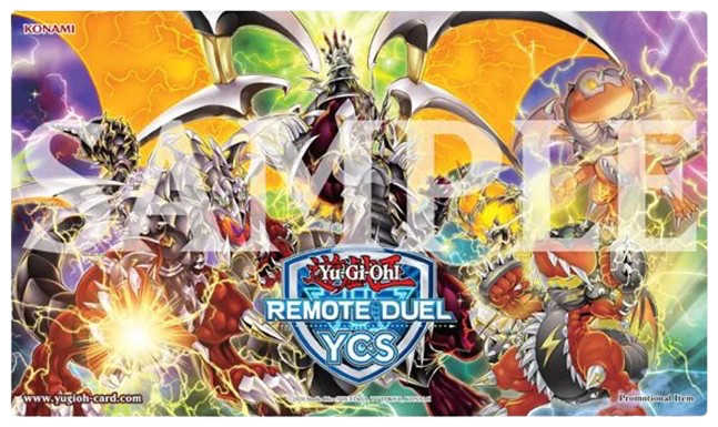 playmat-yugioh: Tappetino - Yu-Gi-Oh! - Remote Duel YCS Participation - Armed Dragon Thunder