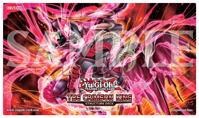 playmat-yugioh: Playmat Yu-Gi-Oh! Structure Deck: The Crimson King