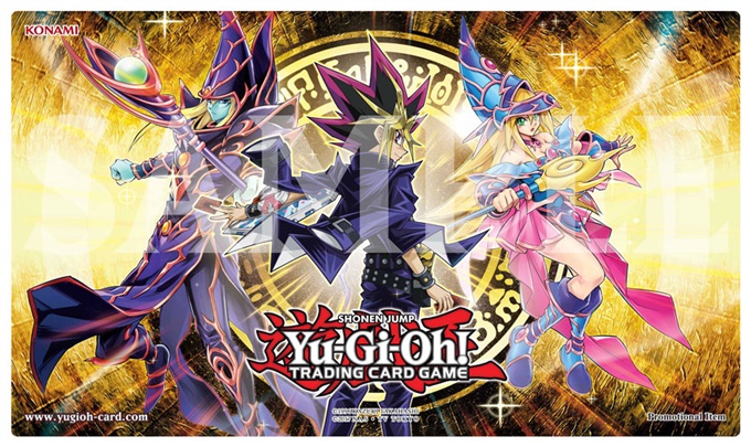 playmat-yugioh: Tappetino Yu-Gi-Oh! Win-A-Mat 2020 The Dark Magicians
