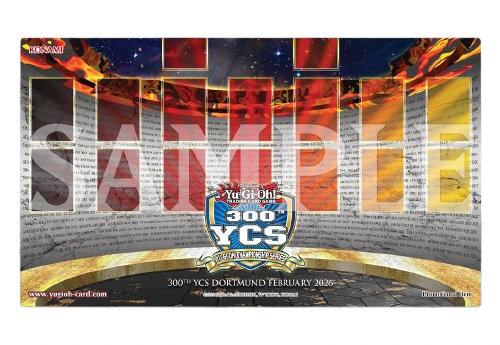 playmat-yugioh: Tappetino Yu-Gi-Oh! YCS 2026 Dortmund Event Exclusive