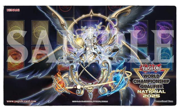 playmat-yugioh: Tappetino National 2025 WCQ 