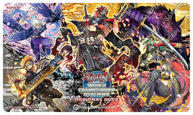 playmat-yugioh: Playmat Yu-Gi-Oh! 2023 WCQ Ninja