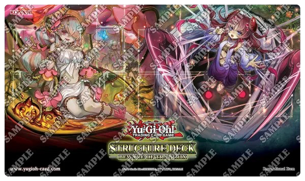 playmat-yugioh: Tappetino Yu-Gi-Oh Structure Deck: Beware of Traptrix