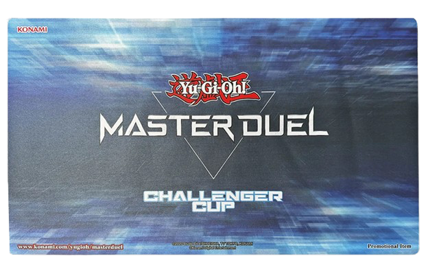 playmat-yugioh: Tappetino Yu-Gi-Oh! Master Duel Challenger Cup (Blu)