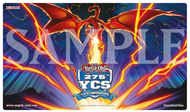 playmat-yugioh: Tappetino - 2024 275th YCS Win-A-Mat - Raigeki