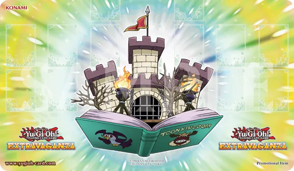 playmat-yugioh: Tappetino - Yu-Gi-Oh! - Win-A-Mat 2020 - Toon Kingdom Extravaganza