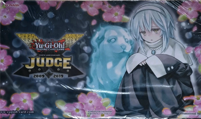 playmat-yugioh: Playmat - Yu-Gi-Oh! - 2019 Judge - Ghost Sister & Spooky Dogwood