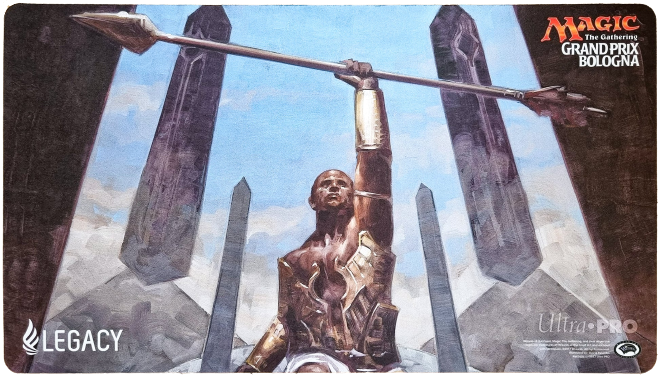 playmat-magic-the-gathering: Tappetino - Grand Prix Bologna 2017 - Iniziato Votato alla Gloria