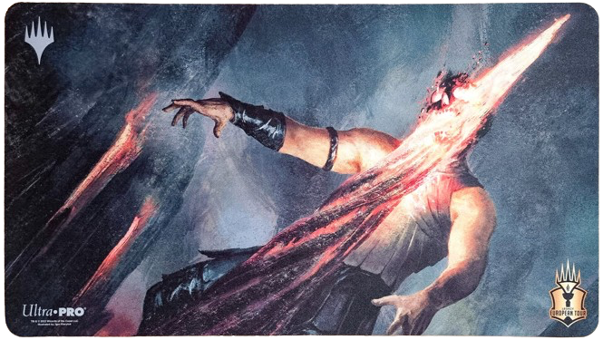 playmat-magic-the-gathering: Tappetino - European Tour 2022 - Getto di Lava