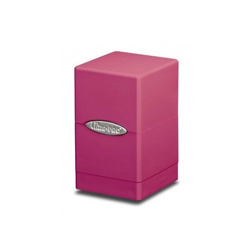 deckbox: Porta Mazzo - Rosa Brillante Satin Tower