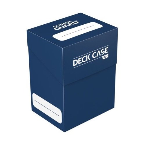 Deckbox Porta Mazzo 80+ - Blu - Ultimate Guard Deck Box 80+ - Blue -  Ultimate Guard