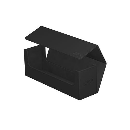 deckbox: Deck Box - Black Arkhive 400+ XenoSkin Monocolor Black - Ultimate Guard