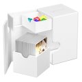 Ultimate Guard Porta Mazzo Flip'n'Tray 100+ Xenoskin Bianco