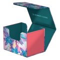 Ultimate Guard Deck Box Sidewinder 100+ Xenoskin Floral Places II Miami Pink