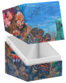 Ultimate Guard Porta Mazzo RTE Boulder 100+ Floral Places Seablue Hush
