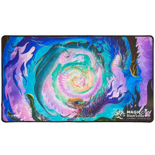 playmat-magic-the-gathering: MagicCon Las Vegas 2025 Black Lotus VIP Playmat