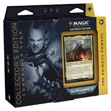 mazzi-commander: Mazzo Commander Collector Warhammer 40.000 - I Poteri Perniciosi