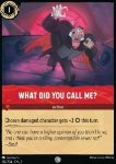 What Did You Call Me?