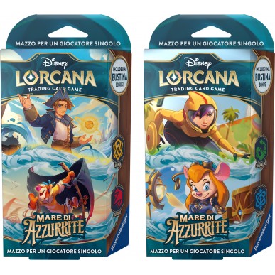 mazzo: Set di 2 Decks di Mare di Azzurrite