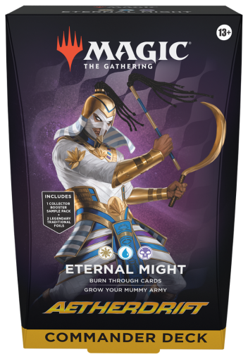 mazzi-commander: Aetherdrift Commander Deck - Eternal Might