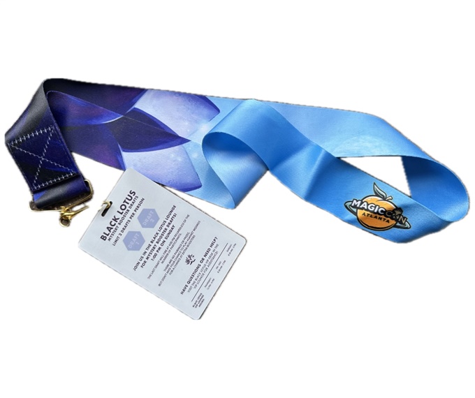 prodotti-magic-altri-prodotti: Porta Badge - MagicCon Atlanta 2025 Black Lotus Exclusive