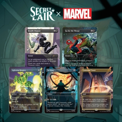 prodotti-magic-mazzi-da-evento: Secret Lair x Marvel's Spider-Man Superdrop: Villainous Plots