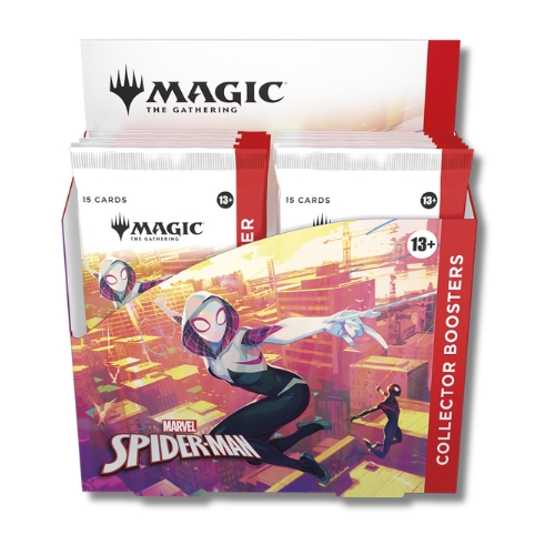 prodotti-magic-box-buste: Marvel's Spider-Man Box di Collector Booster di Magic